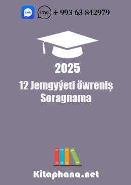 12 Jemgyýeti öwreniş Soragnama